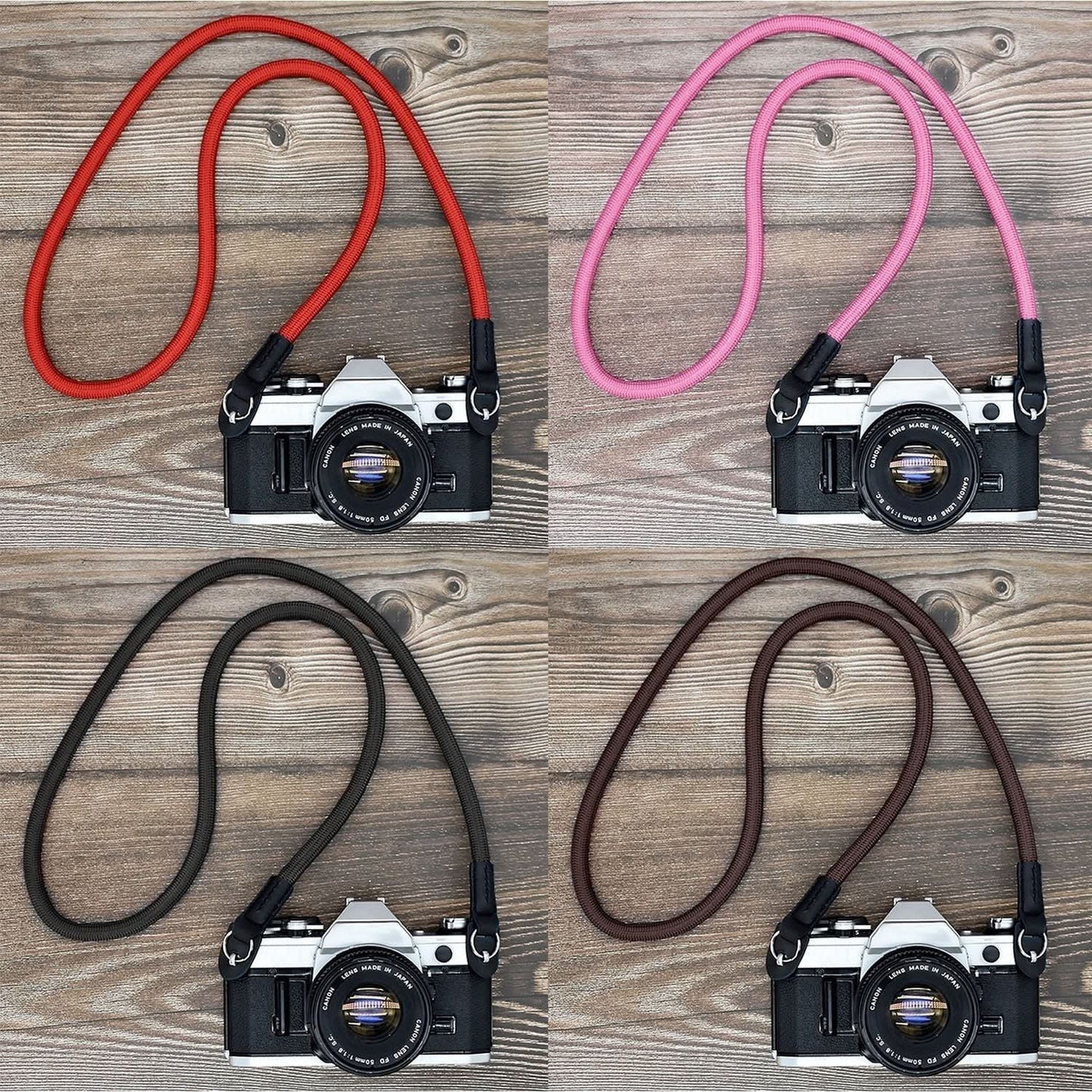 Courroie de cou universelle en nylon pour appareil phot