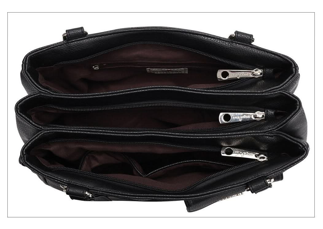 Sac à main multi-poches pour femme