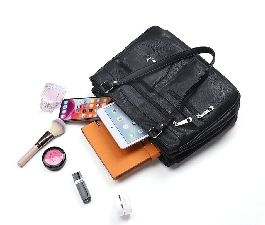 Sac à main multi-poches pour femme