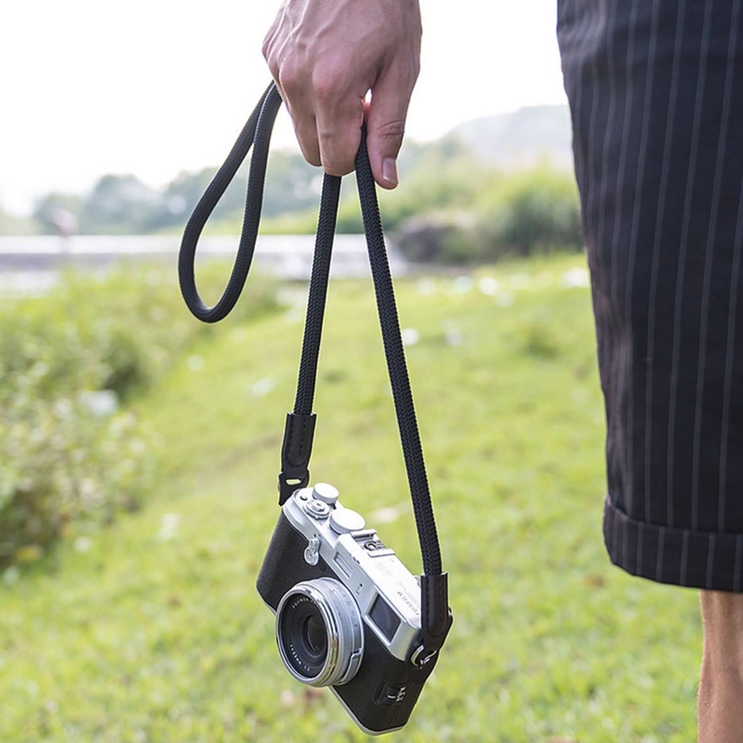 Courroie de cou universelle en nylon pour appareil phot