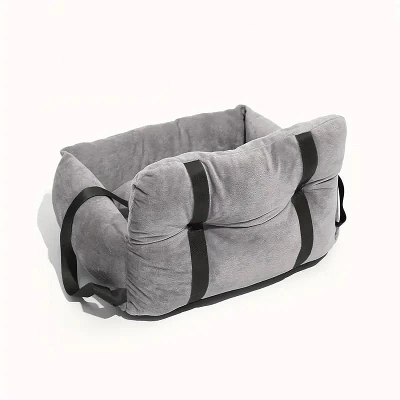 Soft Dog Car Basket With Adjustable Stra