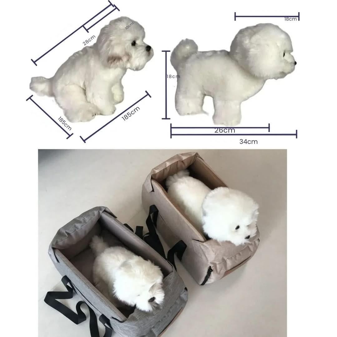 Panier de voiture pour chiens Sac de sécurité pour chiens Sac de voyag
