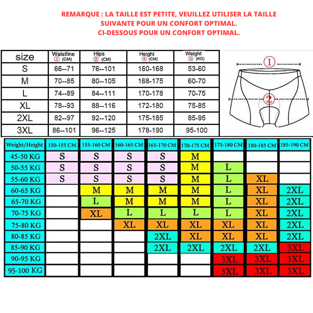 Short confort - Motor & vélo