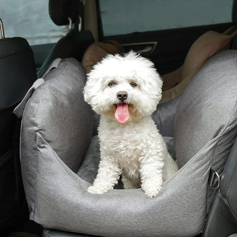 Lit de voiture apaisant pour chie