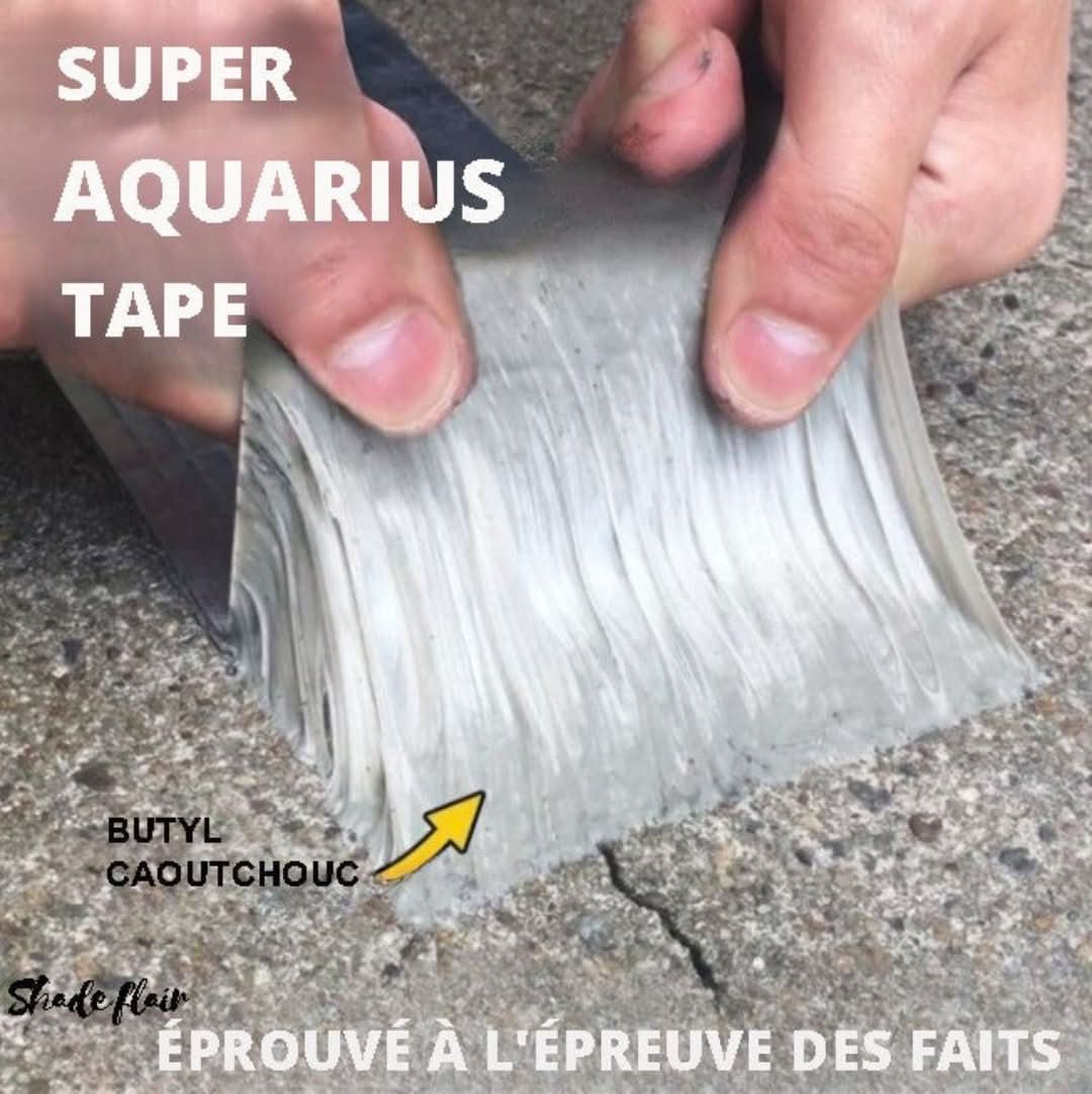 Ruban adhésif super imperméable | caoutchouc butyle