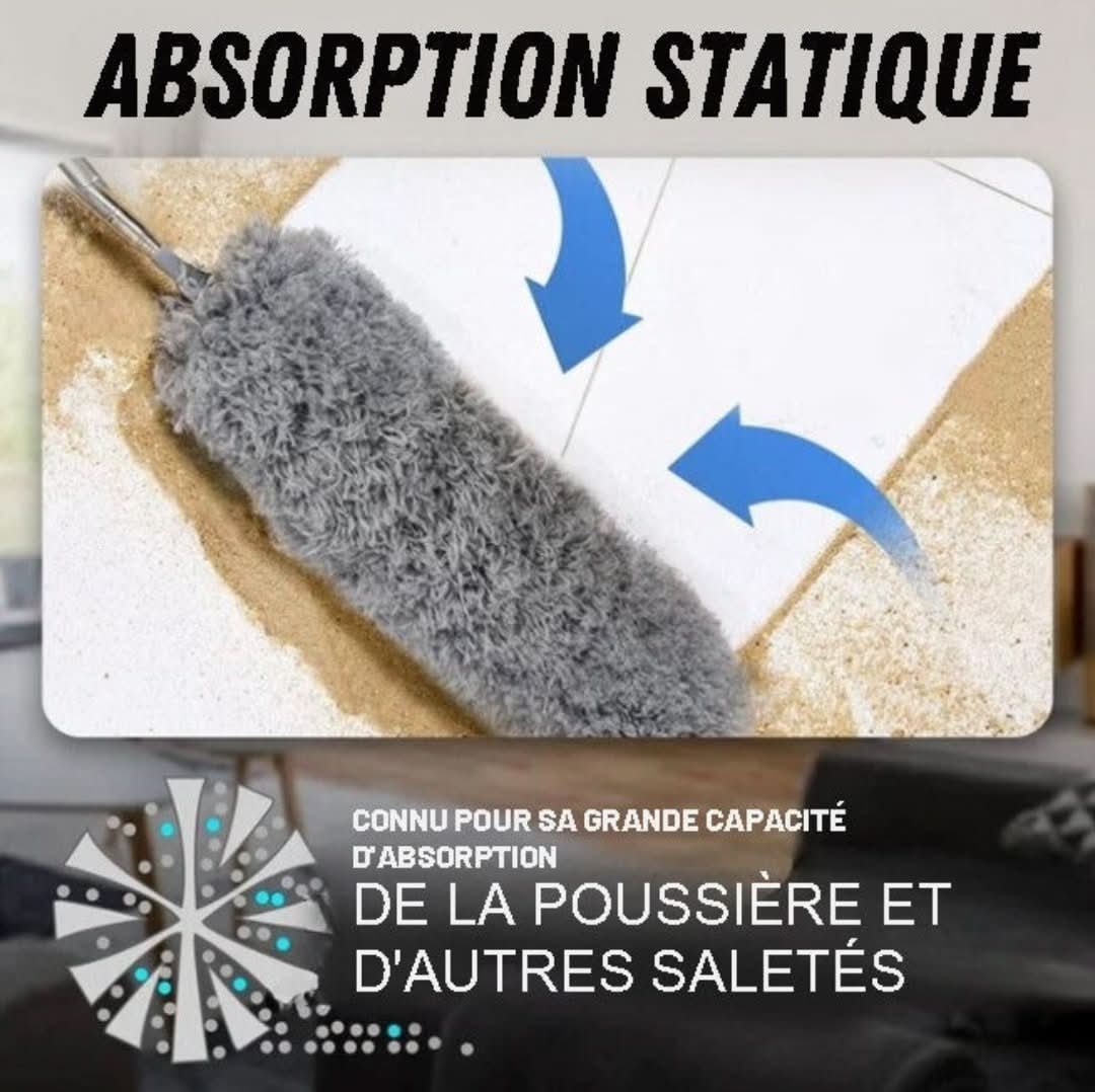 Balai | Brosse à poussière rétractable - ShadeFlair