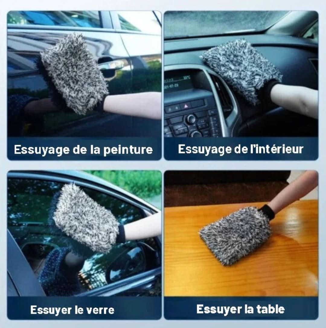 Brosse de lavage Microfibre - Nettoyage en profondeur
