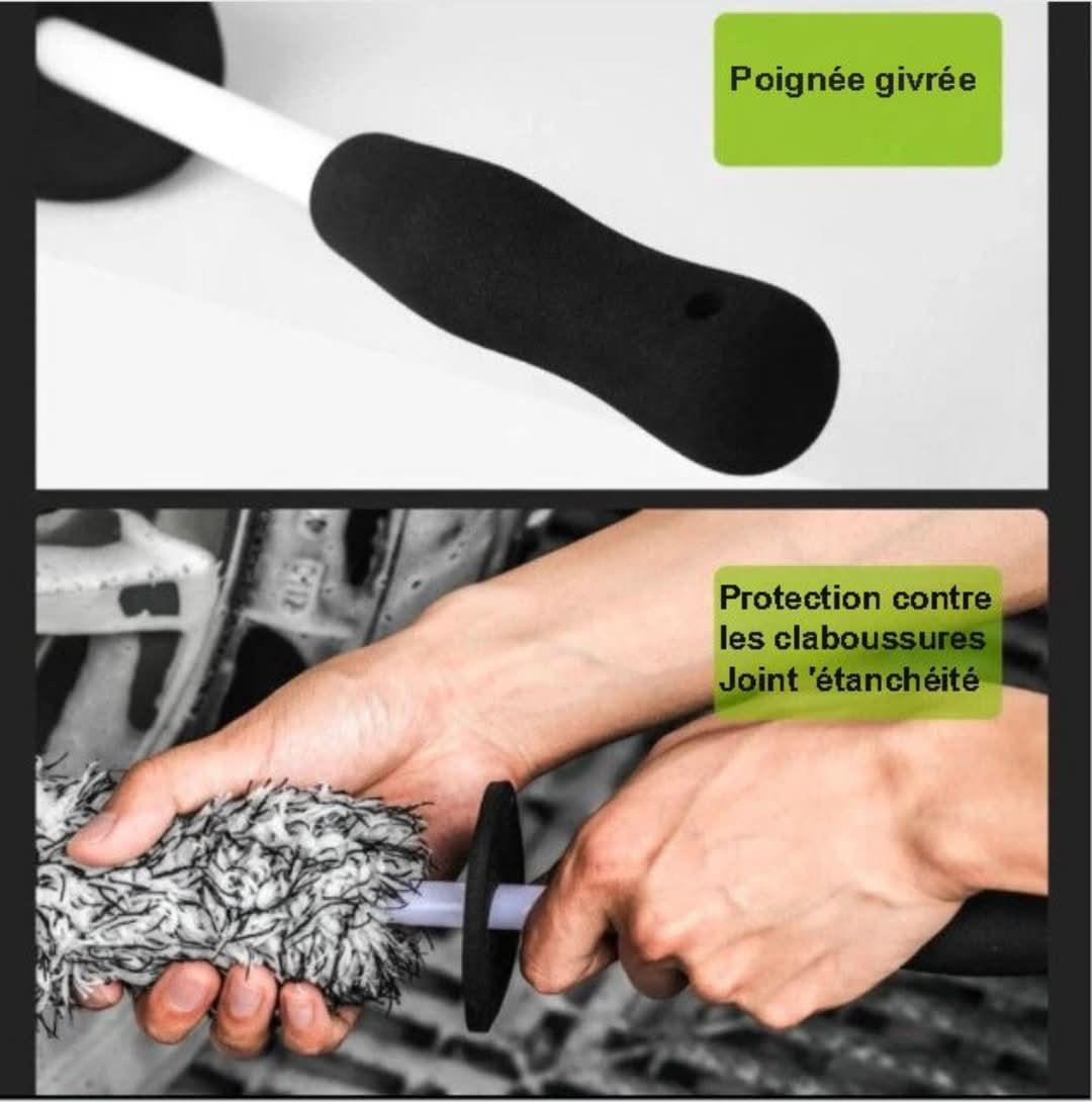 Brosse de lavage Microfibre - Nettoyage en profondeur