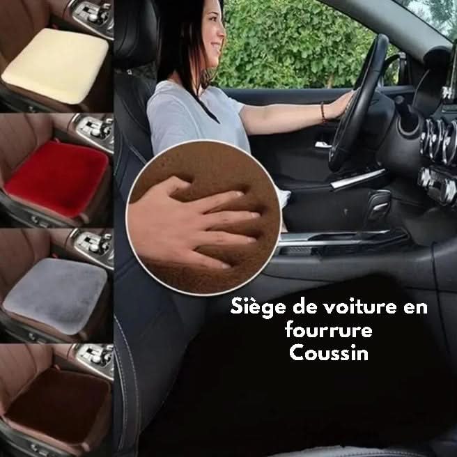 Comfy Sit | Coussin de siège de voiture en peluche