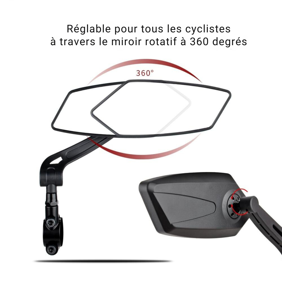 SafeBike™ | Rétroviseur pour vélo - Safer Cycling