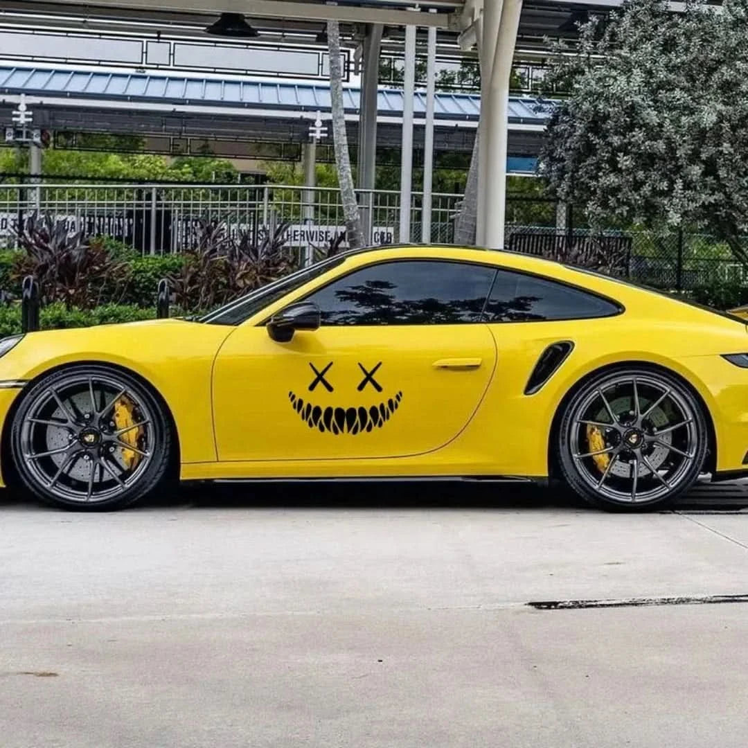 Demon Gezicht | Auto Stickers