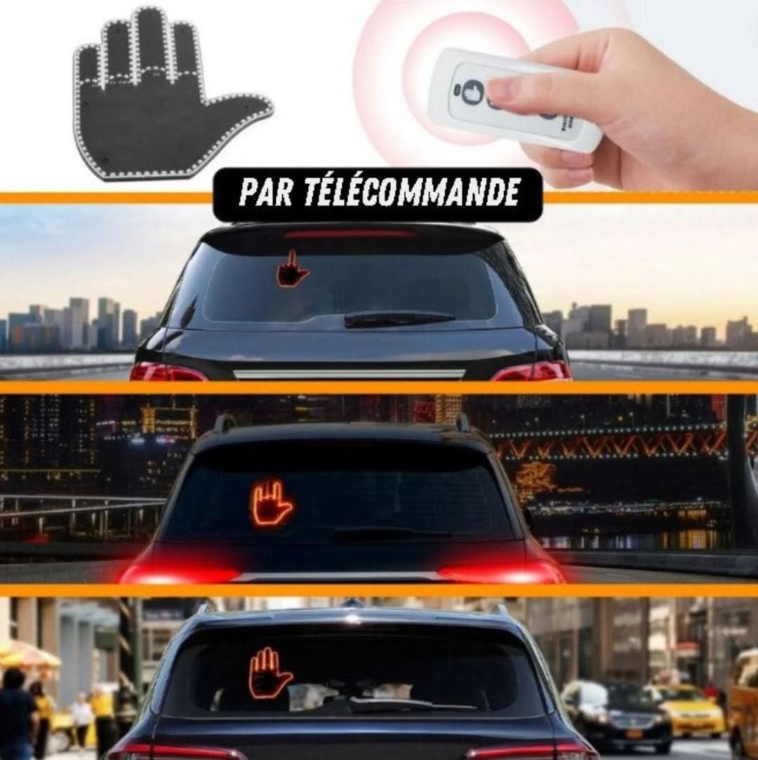 Fuck-It | LED voiture main - ShadeFlair