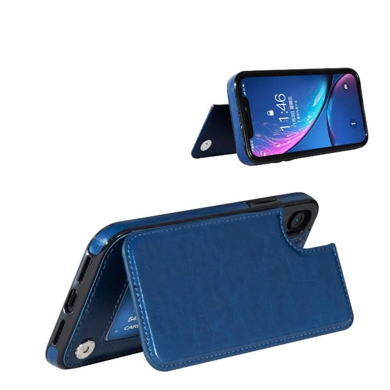 Étui portefeuille en cuir pour iPhone