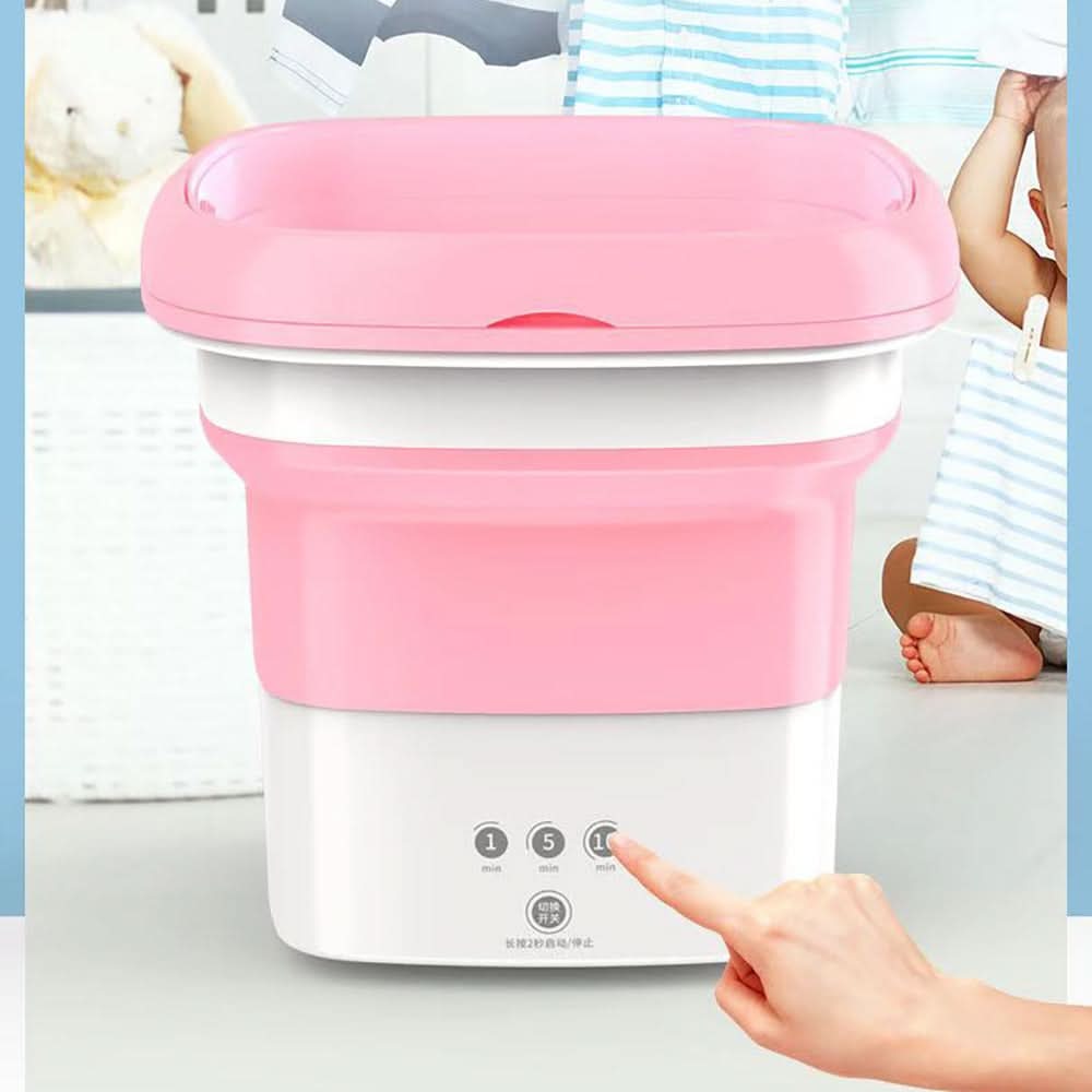 Mini lave-linge pliabl