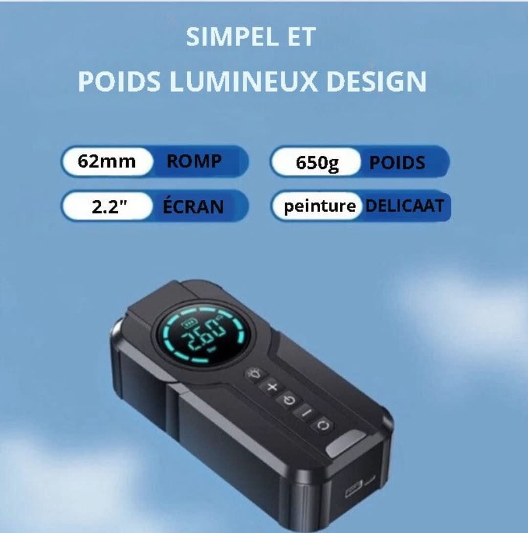 Sparkel | Gonfleur et démarreur portatif