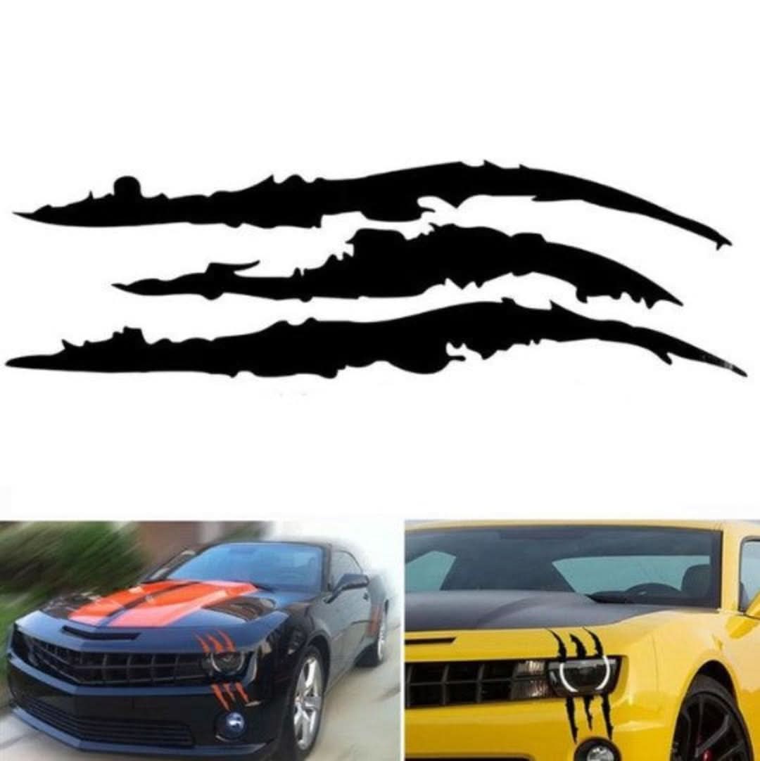 Autocollants pour voiture - griffe de fantôme