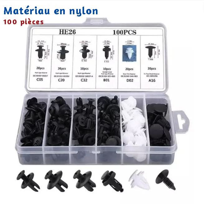 Ensemble de moyens de montage pour voitures