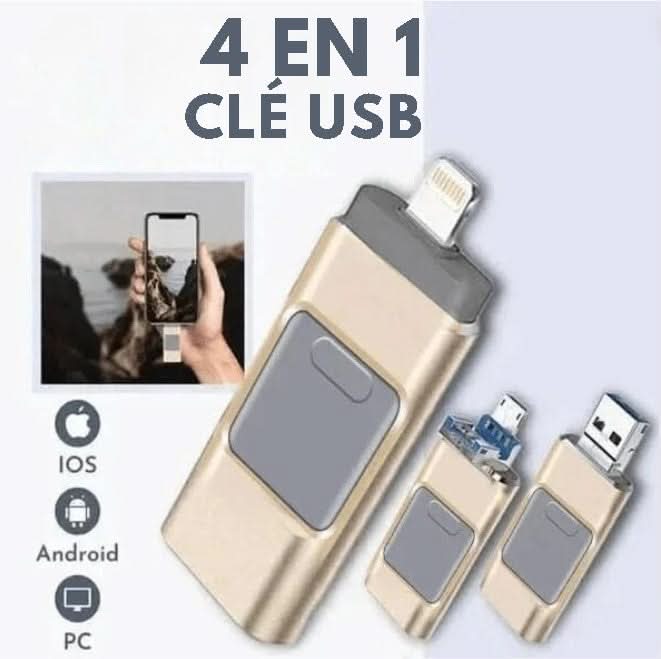 FlashDrive - Memory Stick 4 en 1 pour tous les appareils