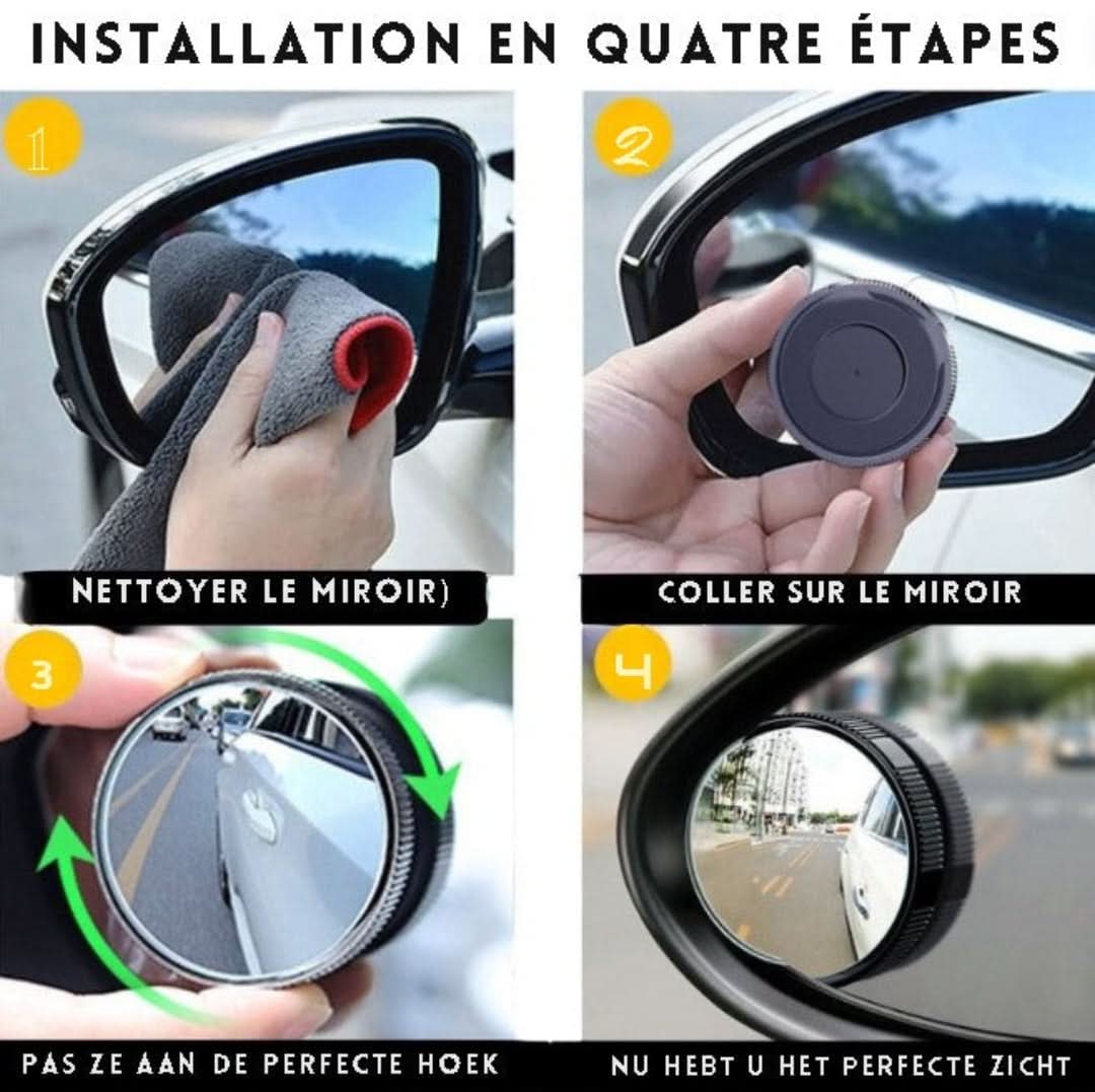 Rétroviseur d'angle mort voiture | Duo Bundle