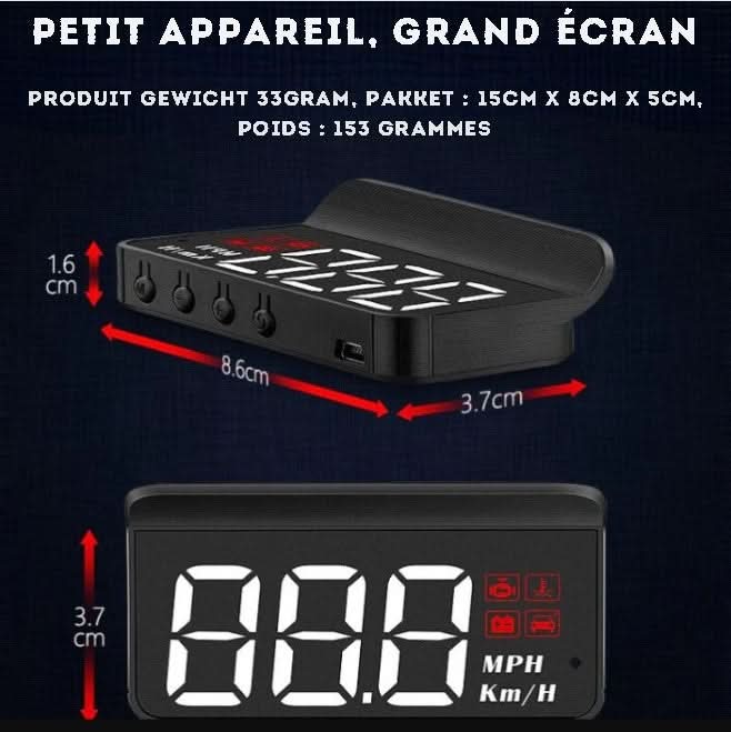 DriveSense | Affichage numérique