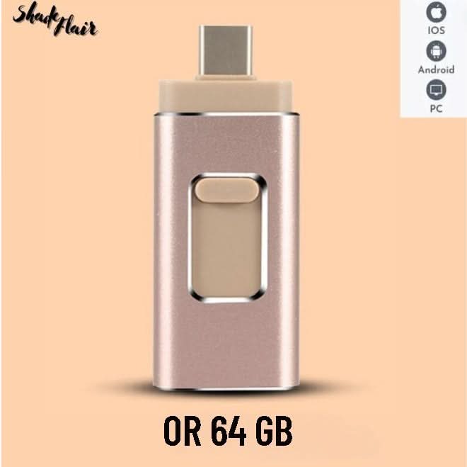 FlashDrive - Memory Stick 4 en 1 pour tous les appareils