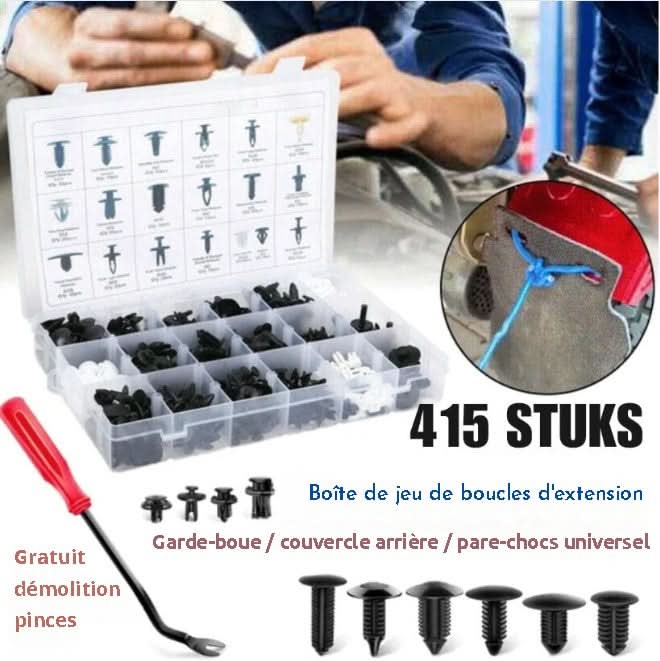 Ensemble de moyens de montage pour voitures