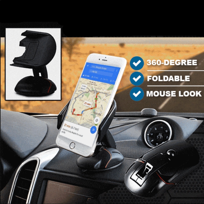 Support transformable à 360° pour téléphone portabl