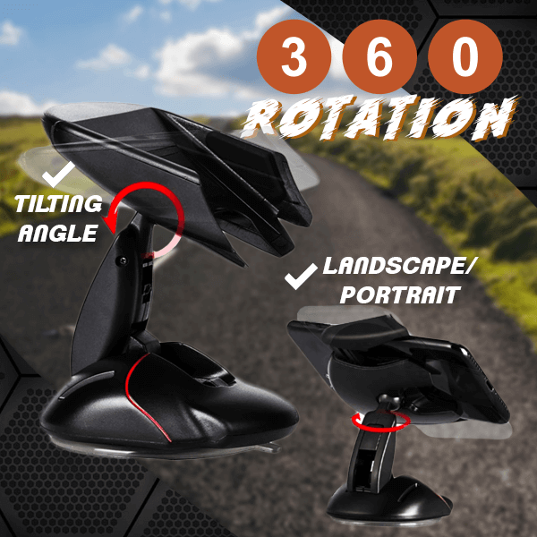 Support transformable à 360° pour téléphone portabl