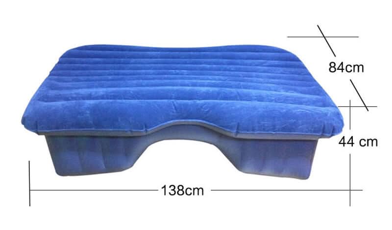 Matelas gonflable pour siège arrière de voitur