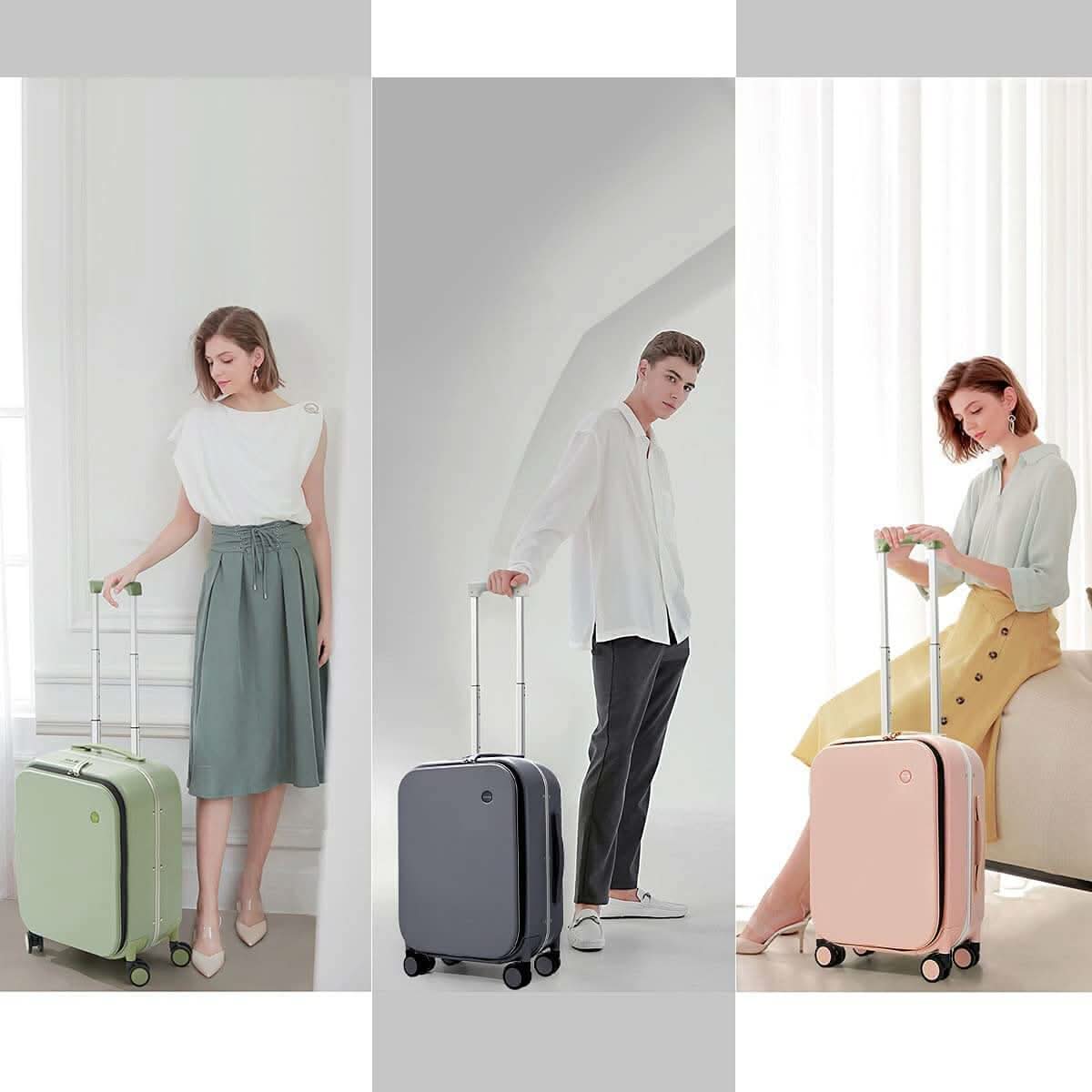 Valise à roulettes (avec housse de valise gratuite)