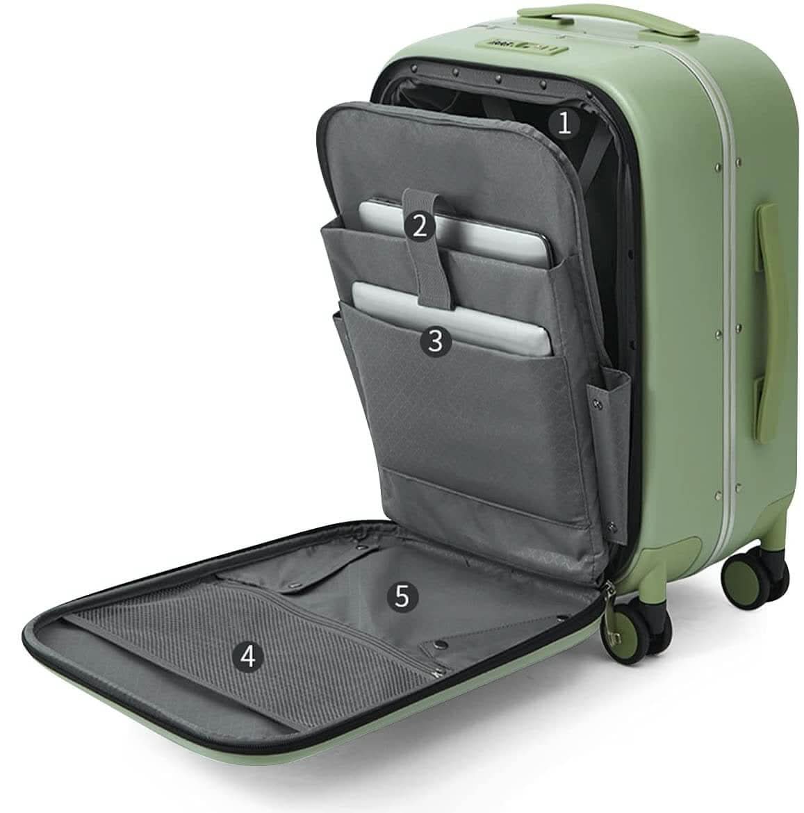 Valise à roulettes (avec housse de valise gratuite)