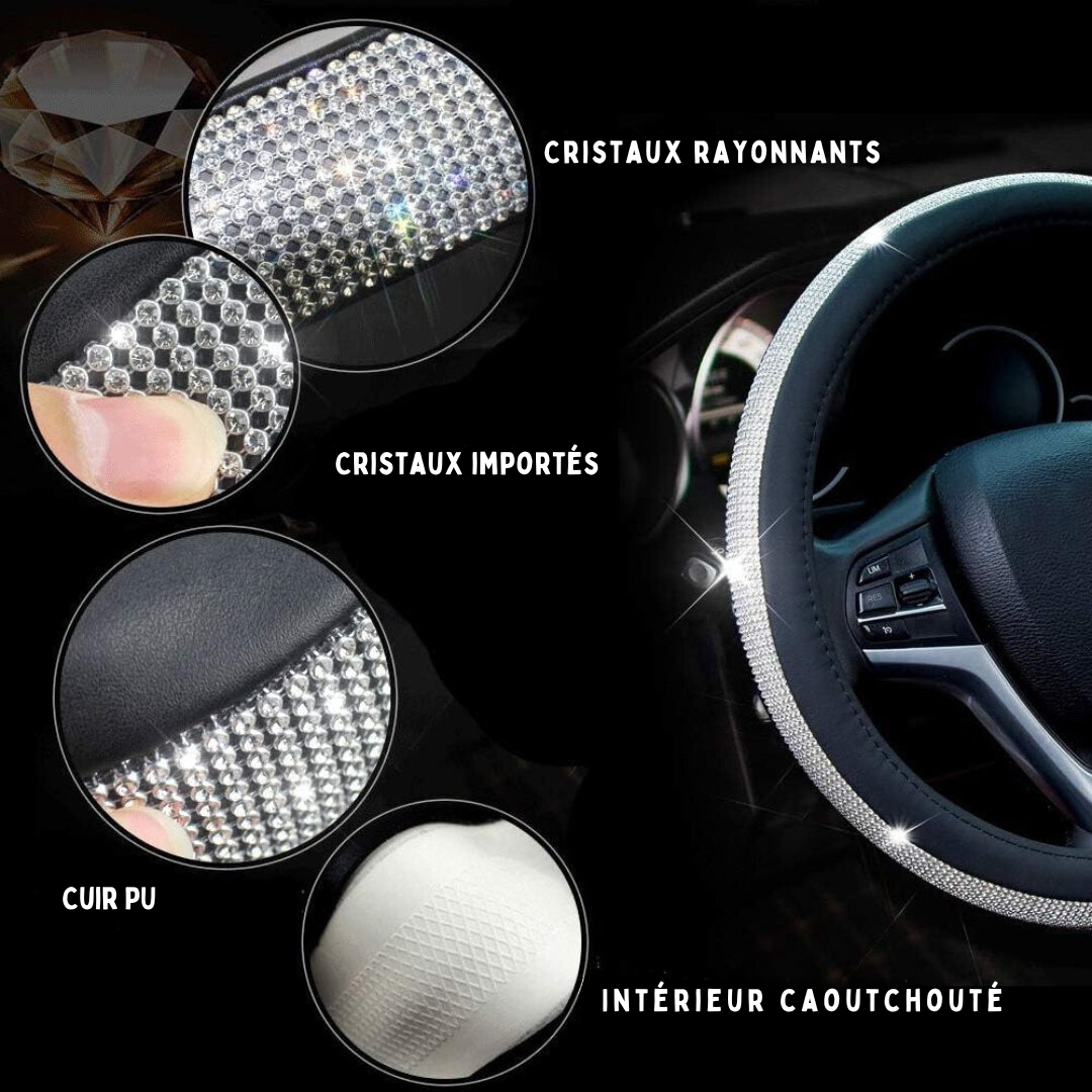 Housse de volant en cuir | Adaptation universelle