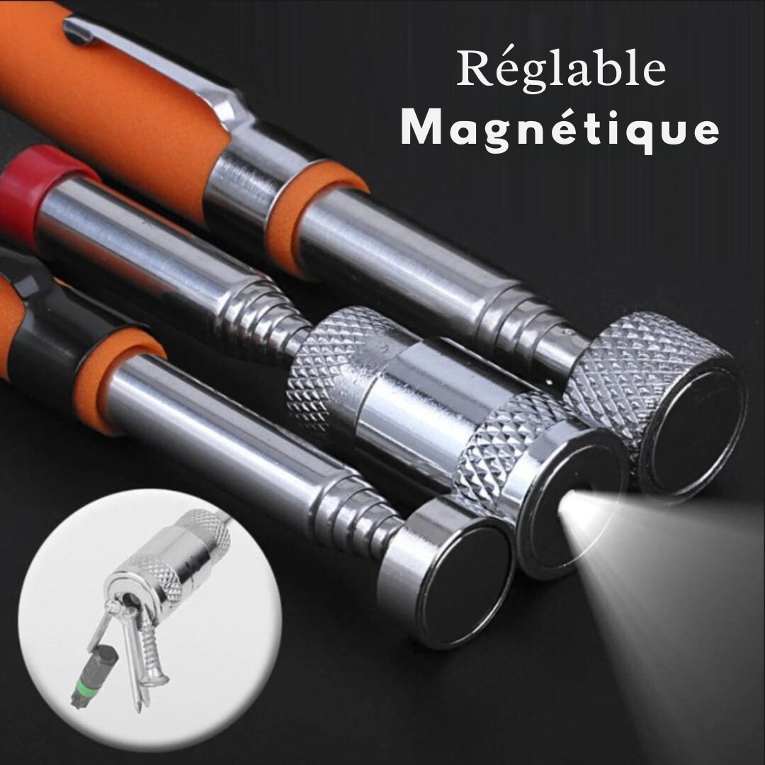 Pick-Up | Pick-Up magnétique rétractable LED