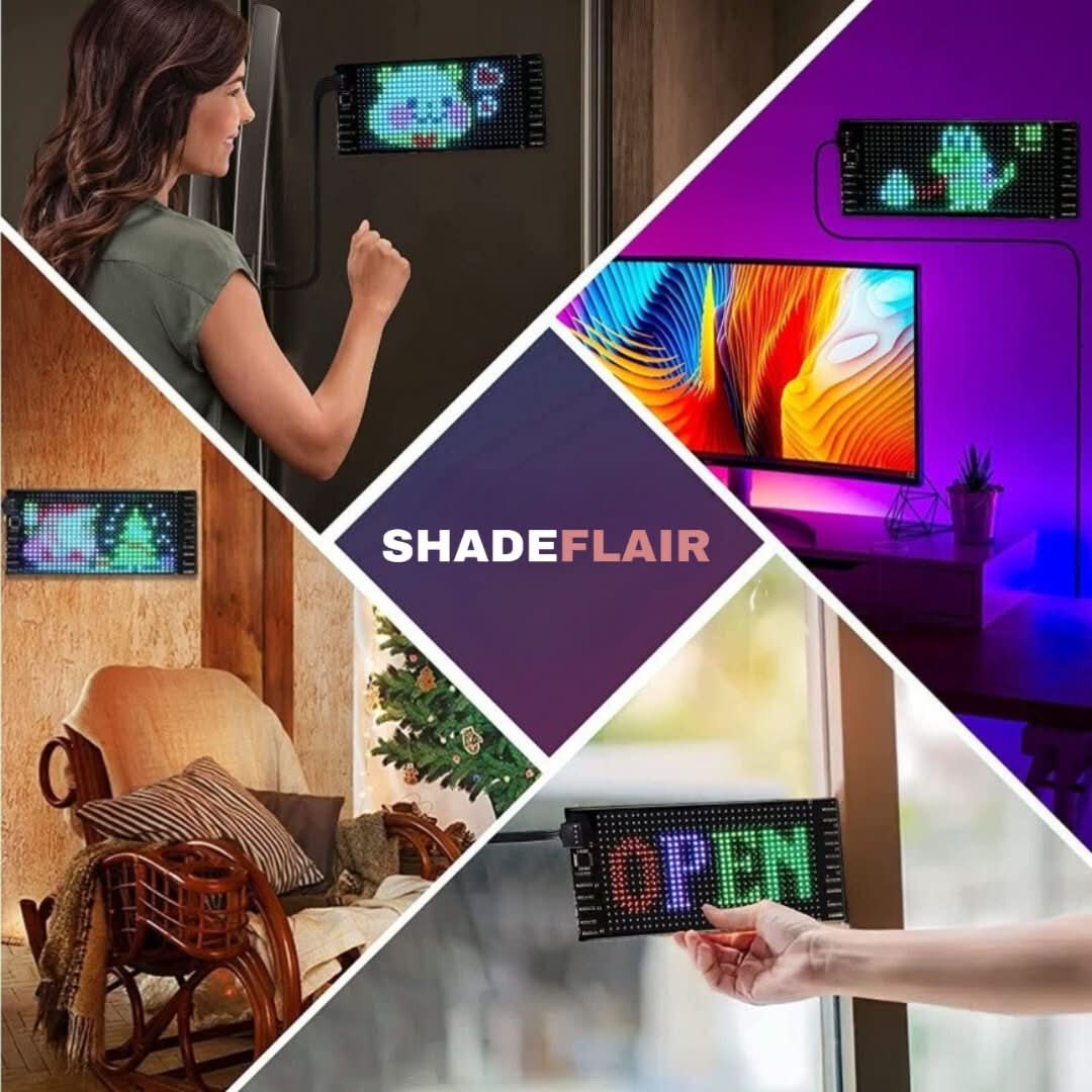 LED-display | Aanpasbaar - ShadeFlair