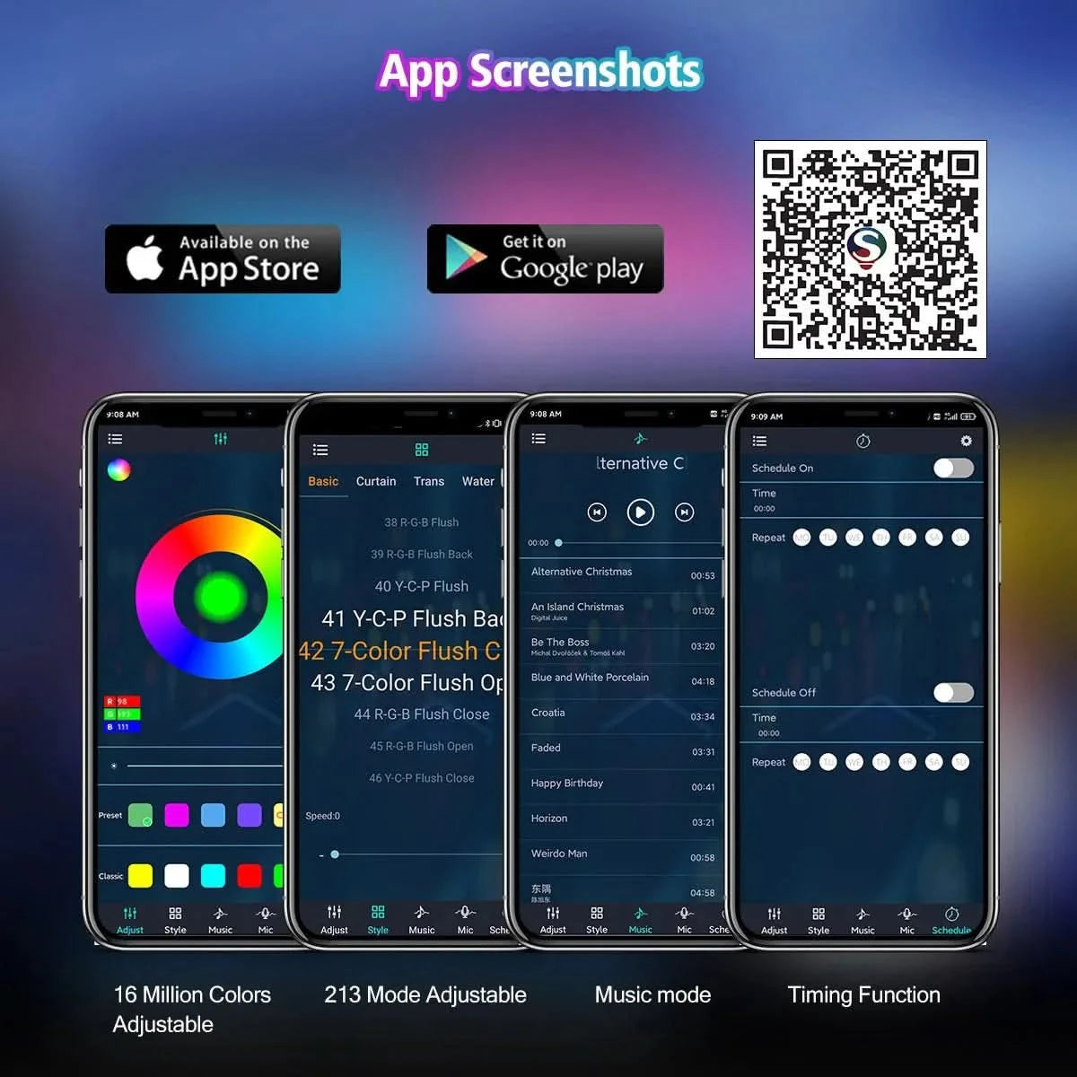 LED-Vuurwerk Verlichting - ShadeFlair