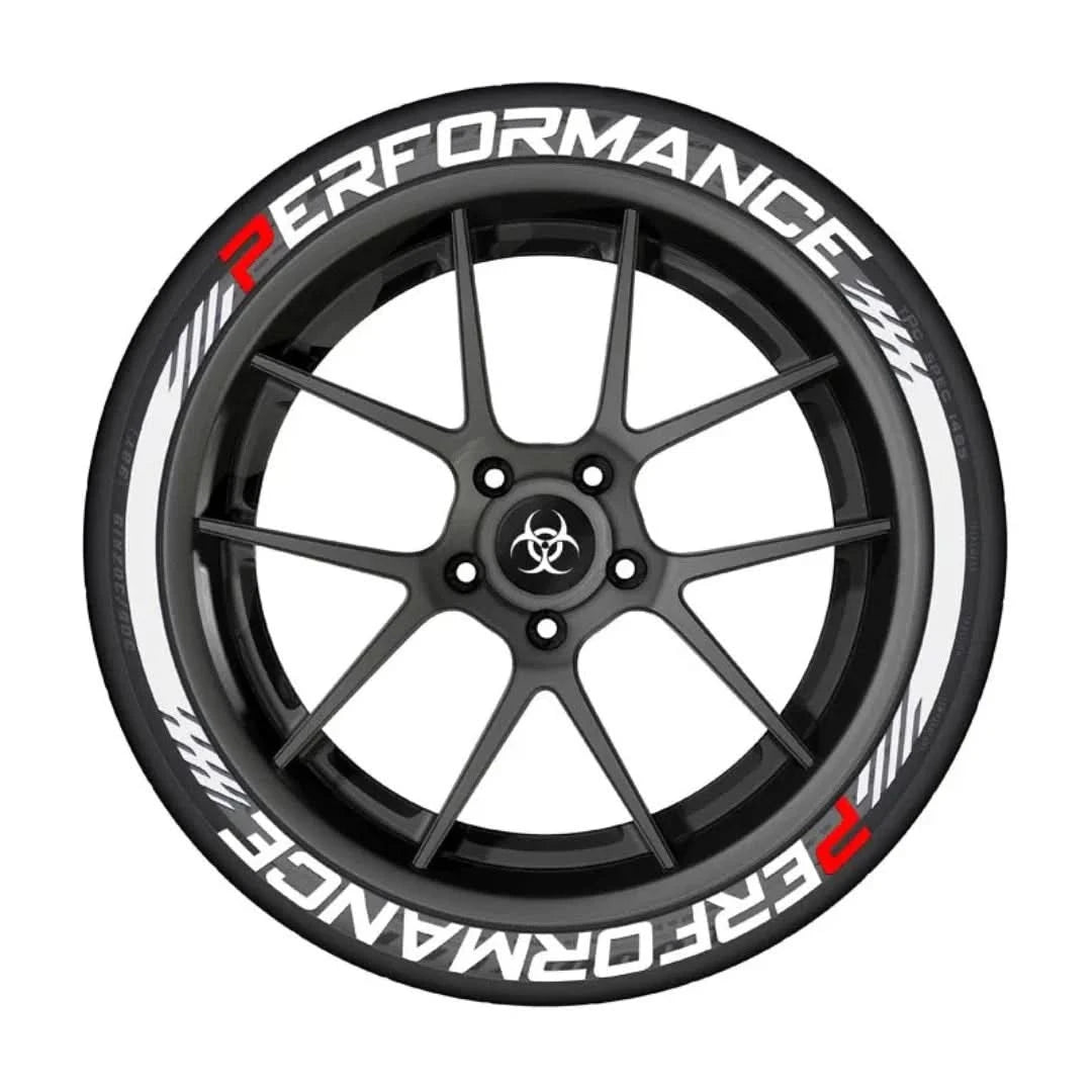 PERFORMANCE Banden | Universele Stickers - ShadeFlair
