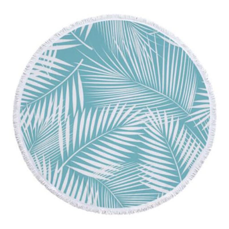 Serviette de plage tropical