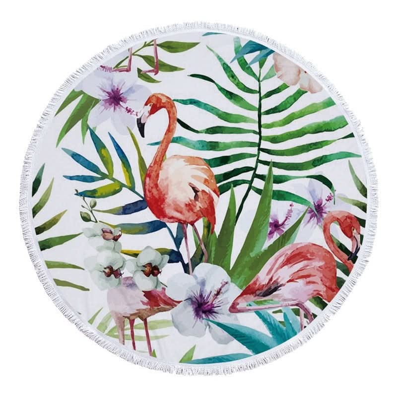 Serviette de plage tropical