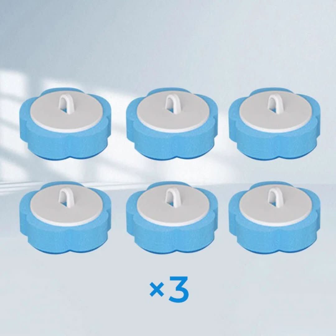 Nettoyage des toilettes avec des têtes jetables