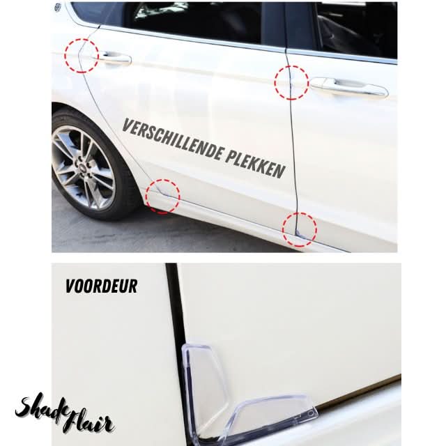 TransGuard | 4-Pack Bande de protection pour porte de voiture