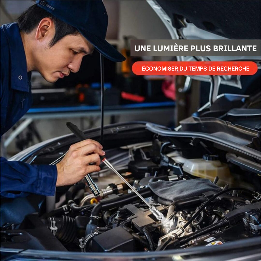 Pick-Up | Pick-Up magnétique rétractable LED