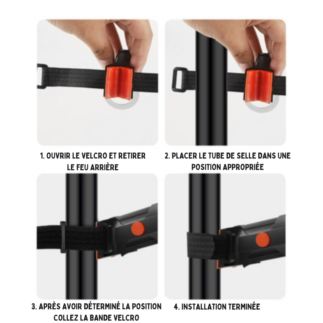 Light Drop™ | Feu arrière de bicyclette à LED