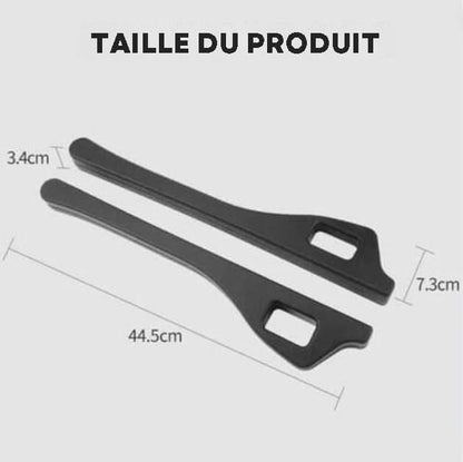 Blocs de remplissage entre les sièges
