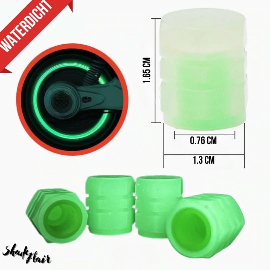 Global Glow | Bouchons de valve de pneu - ShadeFlair